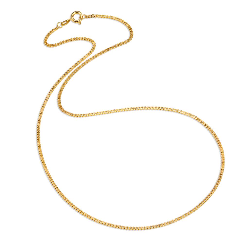 Curb-Necklace 18k Yellow Gold 60 cm