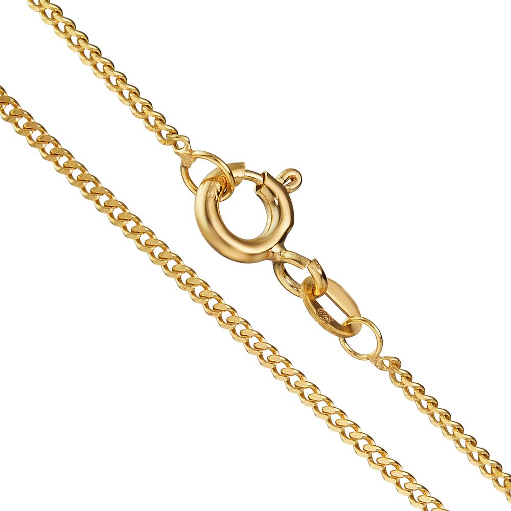 Curb-Necklace 18k Yellow Gold 36 cm