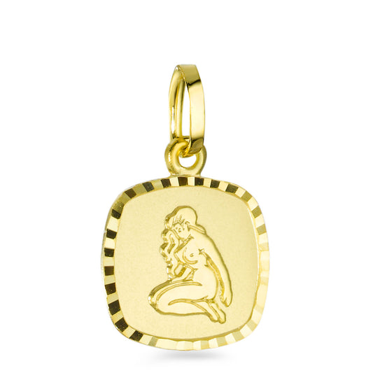 Ciondolo Oro giallo 375/9K Segno zodiacale Vergine