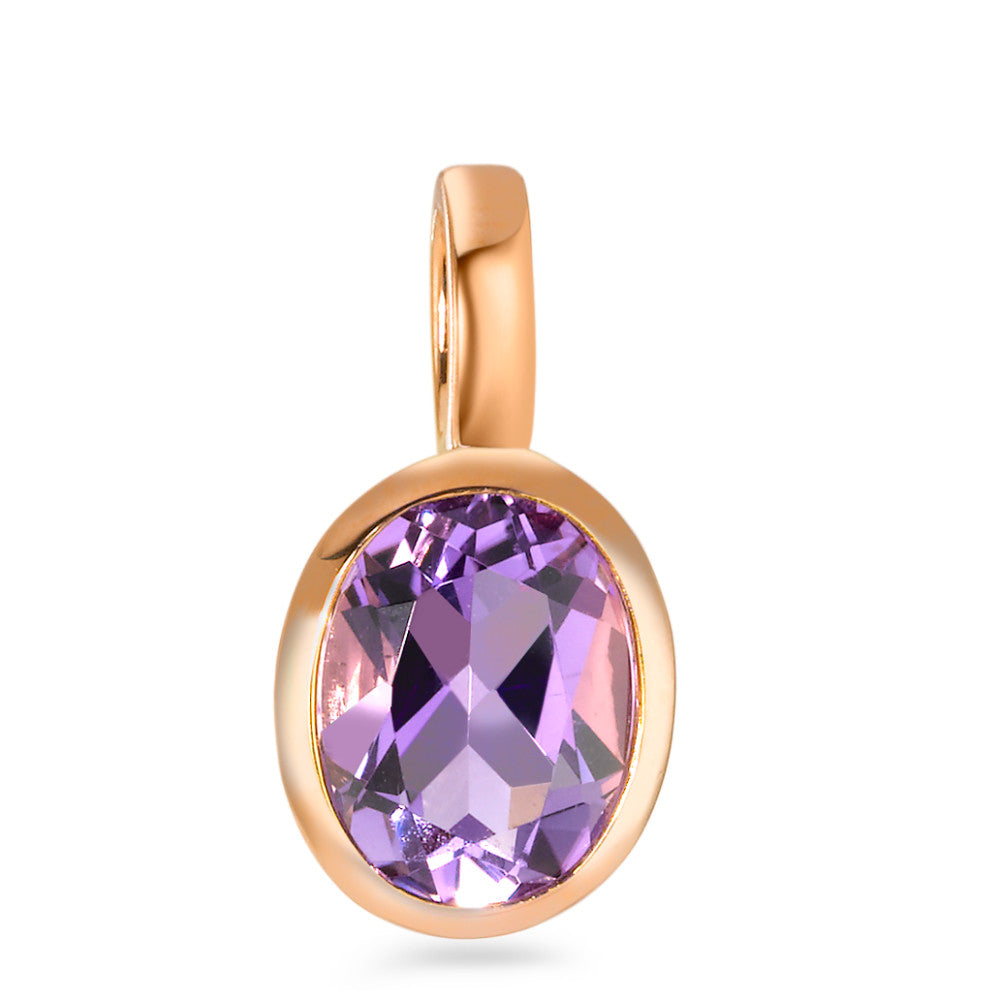 Anhänger Rotgold mit Amethyst