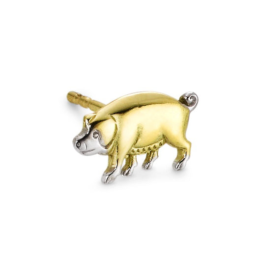 Pendientes 1ud Oro amarillo de 375/9K Cerdo