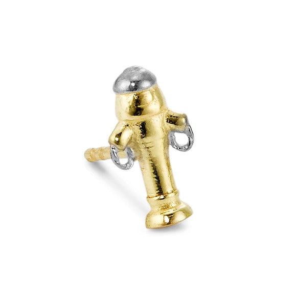 Ohrstecker 1 Stk 375/9 K Gelbgold Hydrant