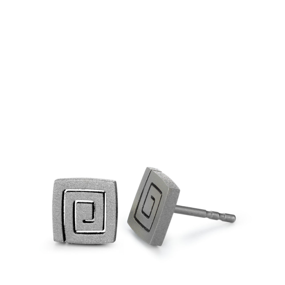 Stud earrings Titanium