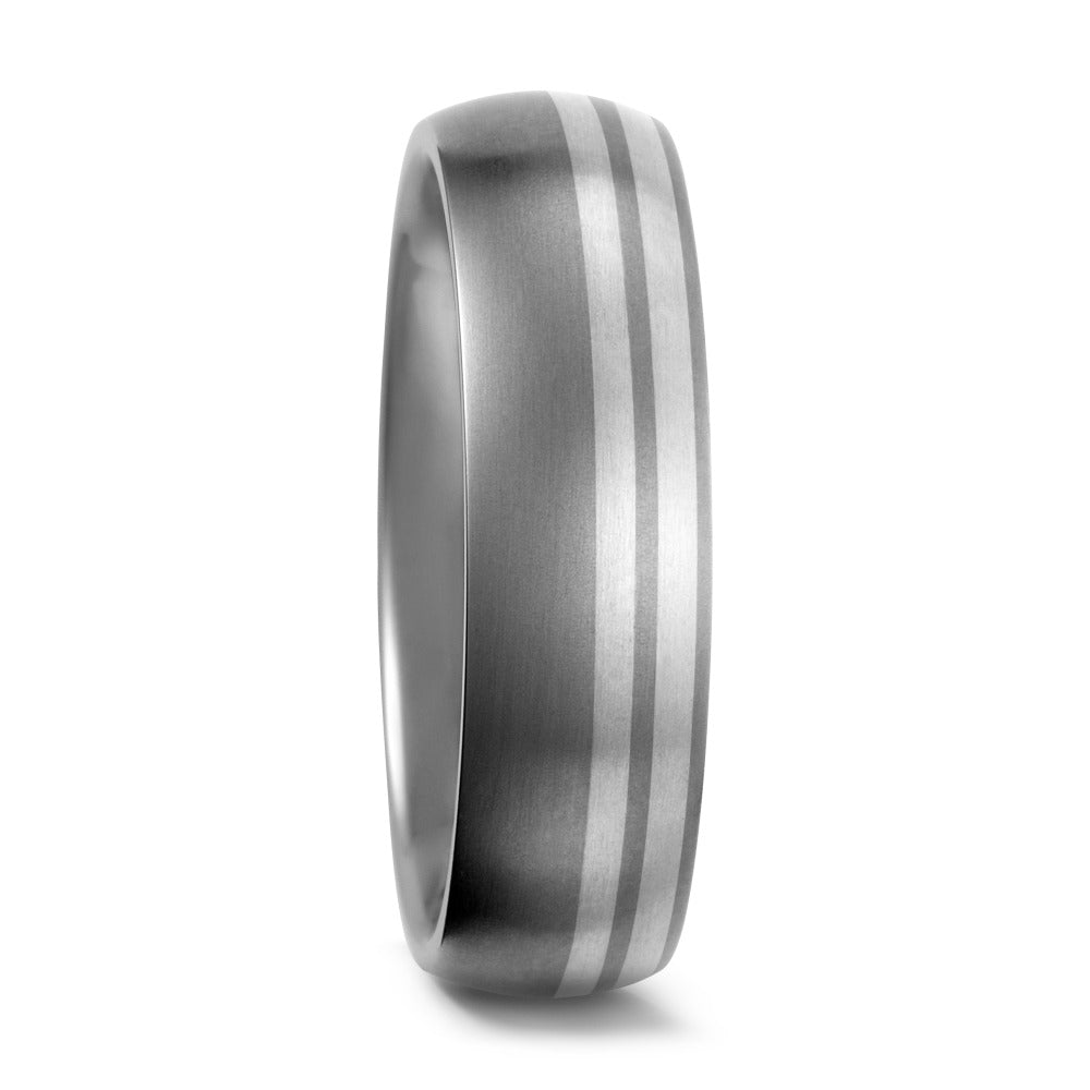 Ring Titanium, 18k White Gold