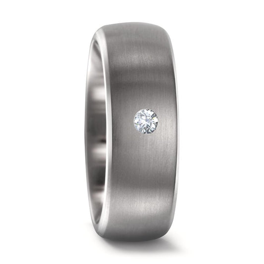 Partnerring Titan Diamant 0.03 ct, w-si