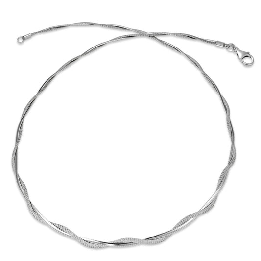 Collier Argent Rhodié 42 cm