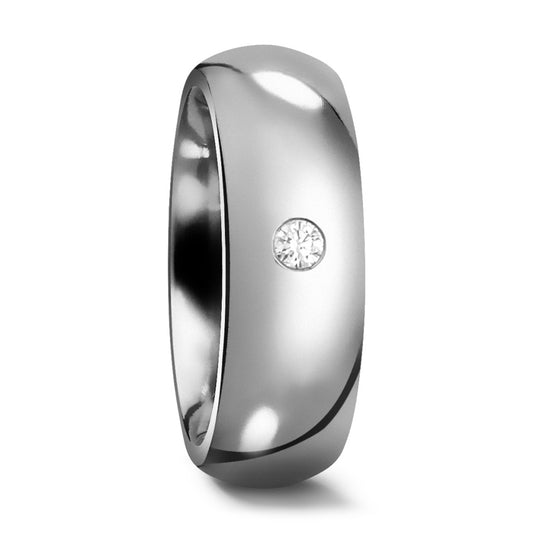 Partnerring Titan Diamant 0.03 ct, w-si