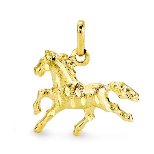 Ciondolo Oro giallo 750/18 carati Cavallo
