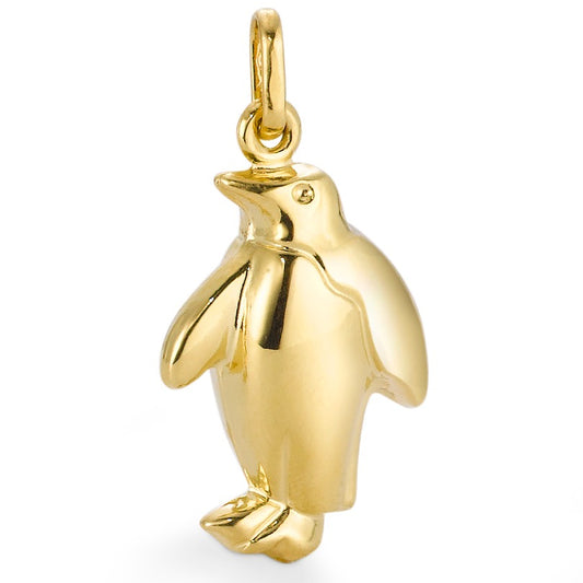 Ciondolo Oro giallo 750/18 carati Pinguino