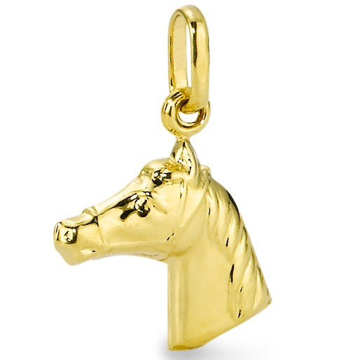 Ciondolo Oro giallo 750/18 carati Cavallo