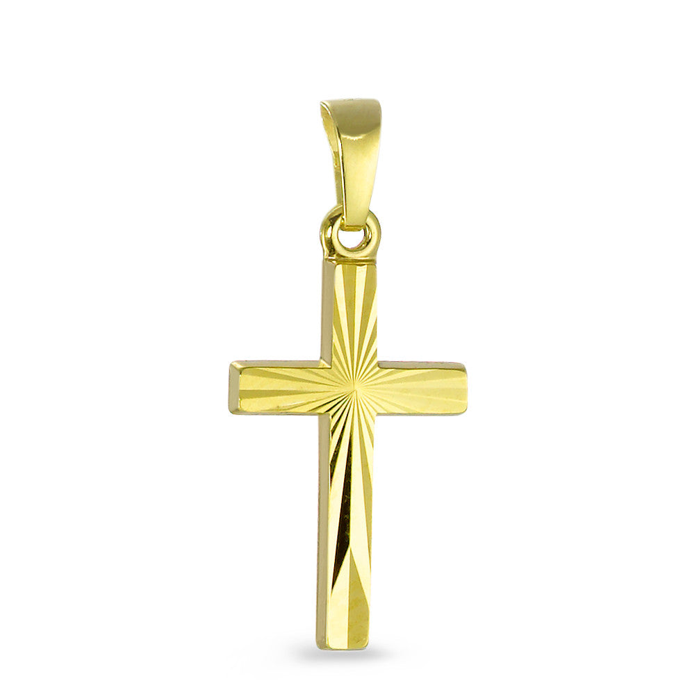 Pendant 9k Yellow Gold Cross