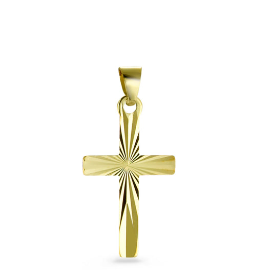 Pendentif Or jaune 18K Croix