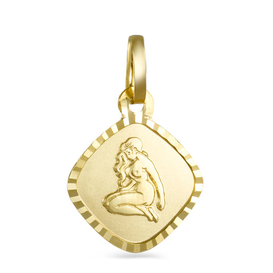 Ciondolo Oro giallo 750/18 carati Segno zodiacale Vergine