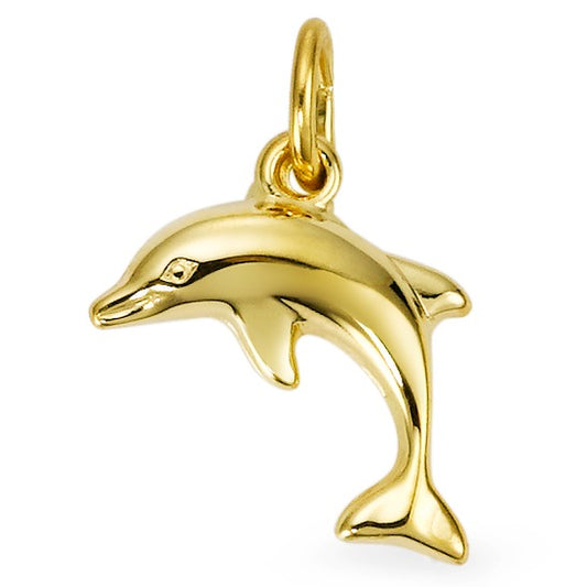 Colgante 750/oro amarillo de 18 quilates delfín