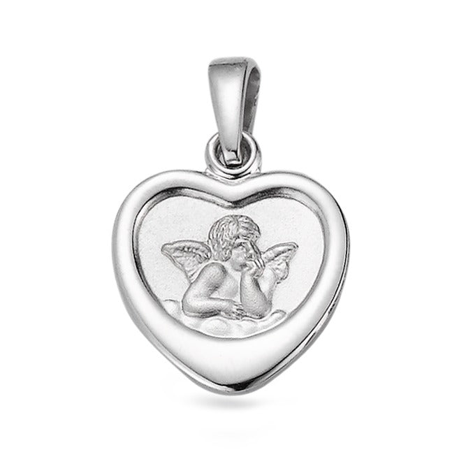 Pendentif Argent Rhodié Ange gardien