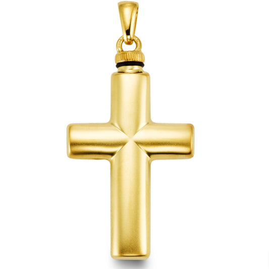 Anhänger 585/14 K Gelbgold Kreuz