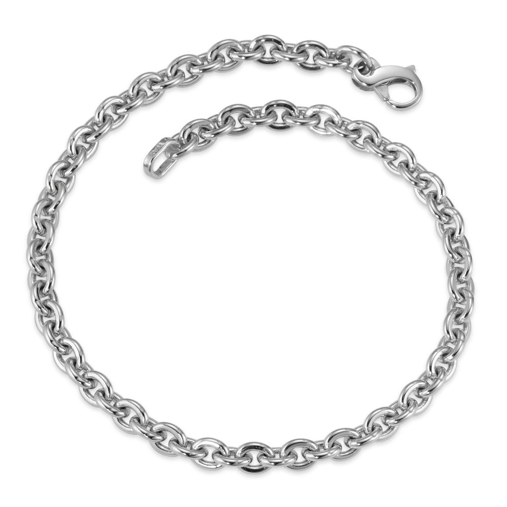 Bracciale Oro bianco 375/9K 19 cm Ø4 mm