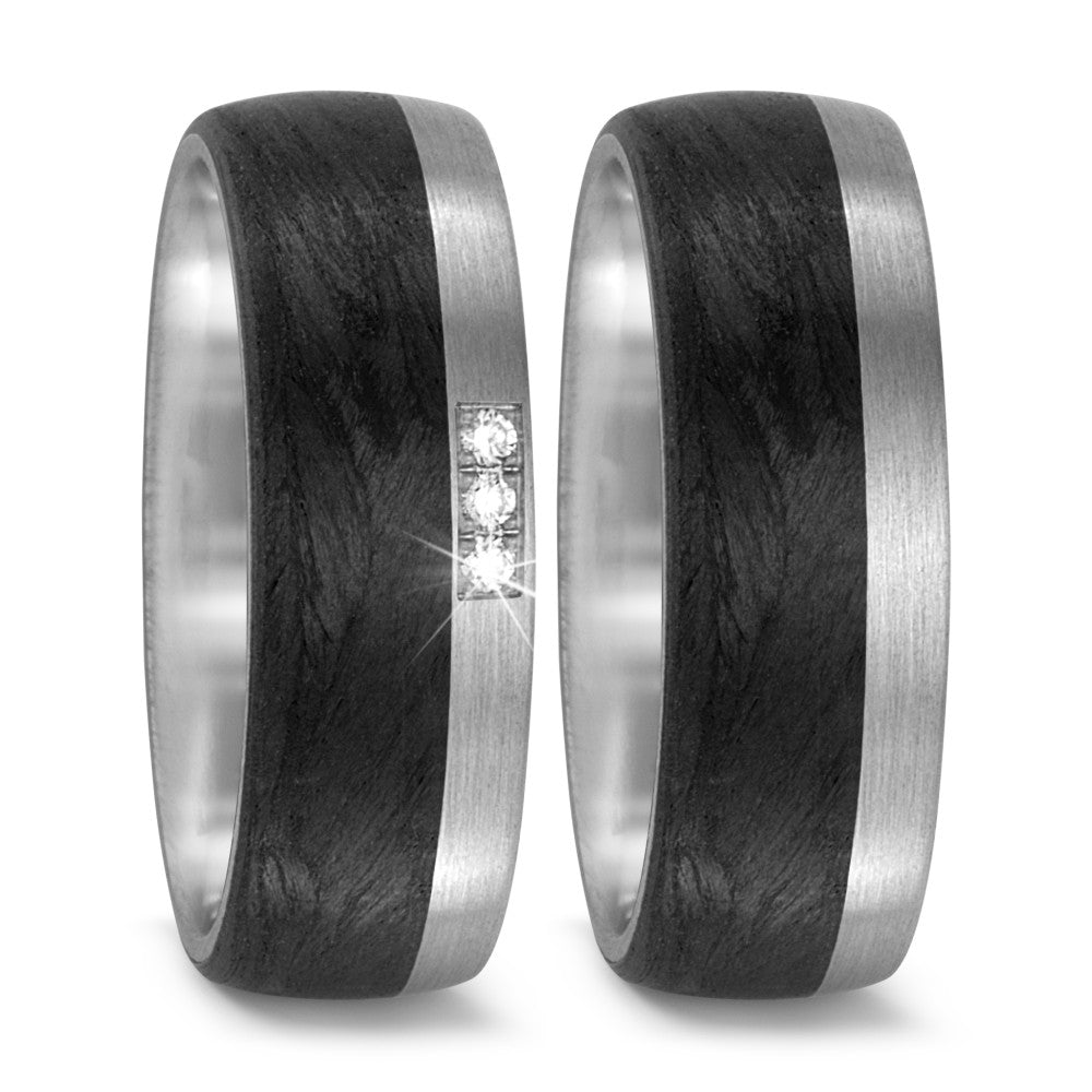 Partnerring 950 Palladium, Carbon