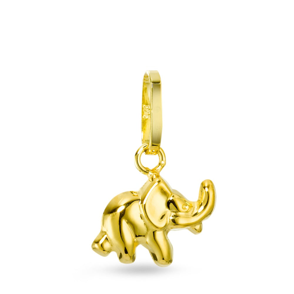 Ciondolo Oro giallo 375/9K Elefante