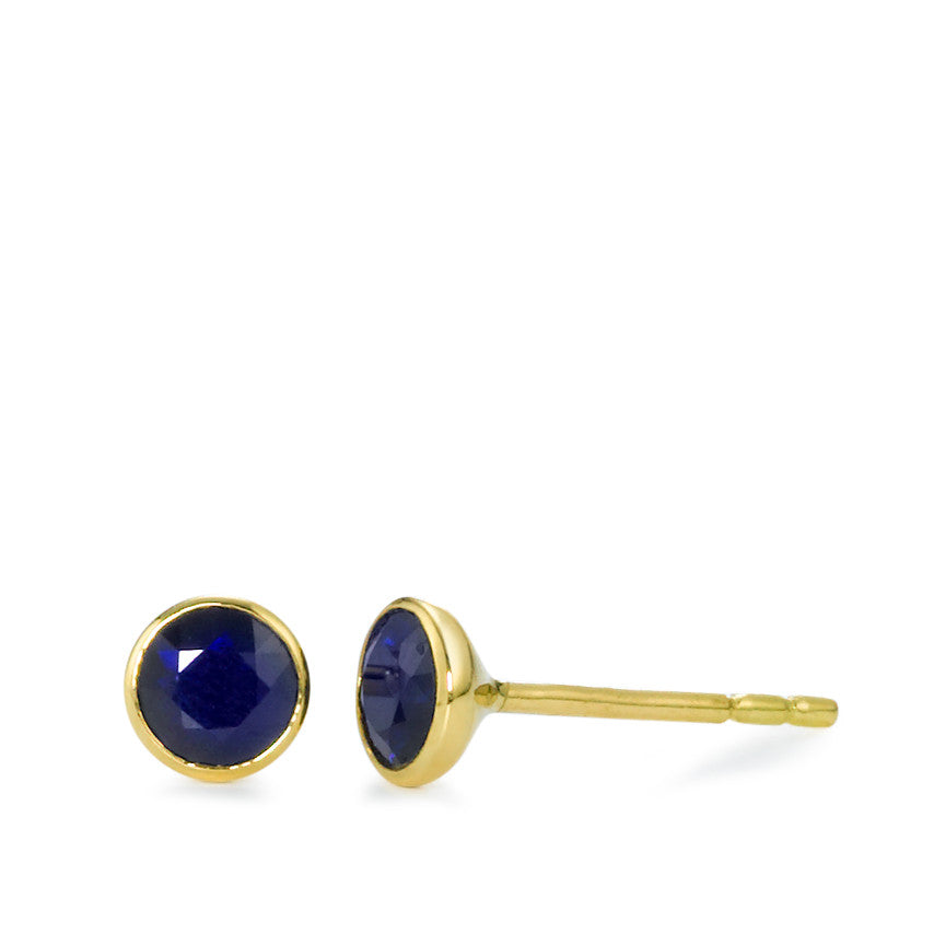 Clous d'oreilles Or jaune 750/18 ct.