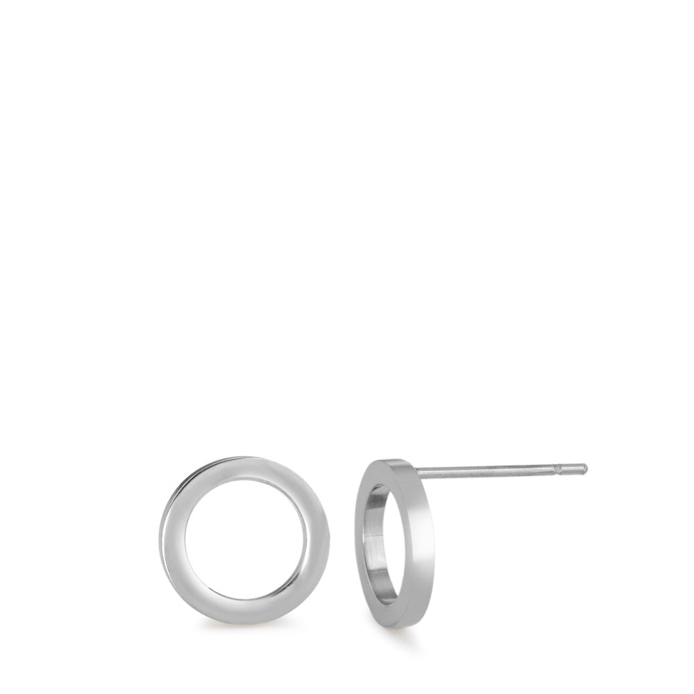 Stud earrings Stainless steel Ø10 mm