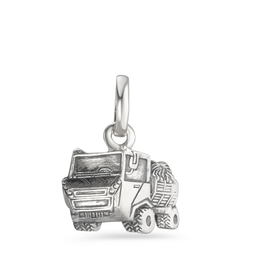 Pendentif Argent Patinée Camion Reform Muli