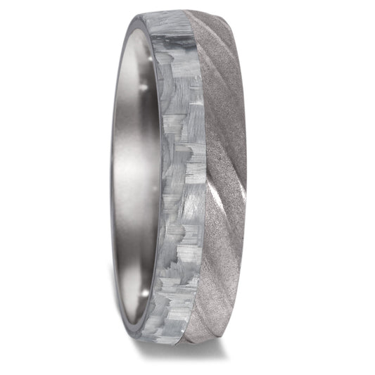 Wedding Ring Tantal 999, Carbon Without stone