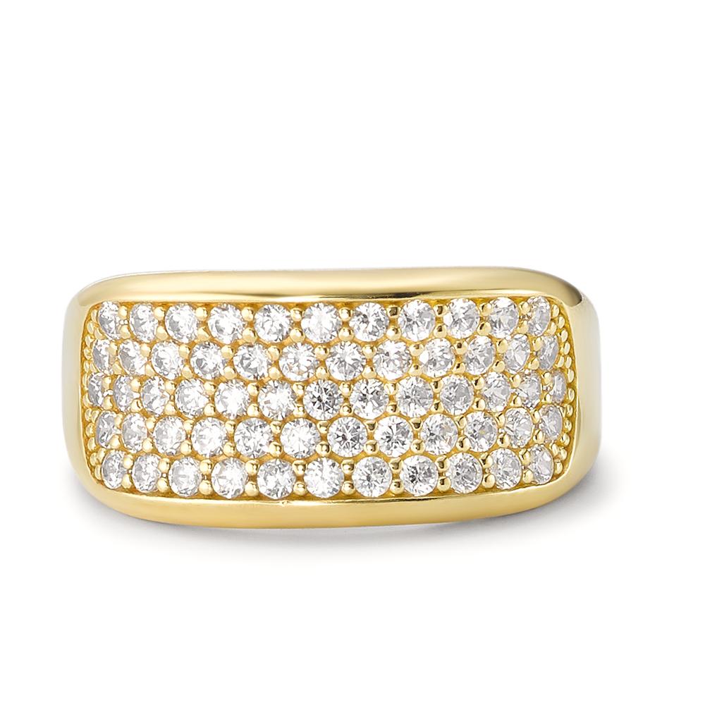 Fingerring 750/18 K Gelbgold Zirkonia