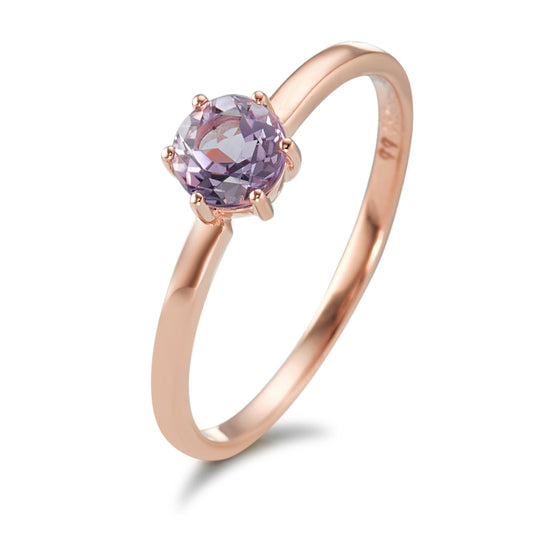 Fingerring 750/18 K Rotgold Amethyst violett