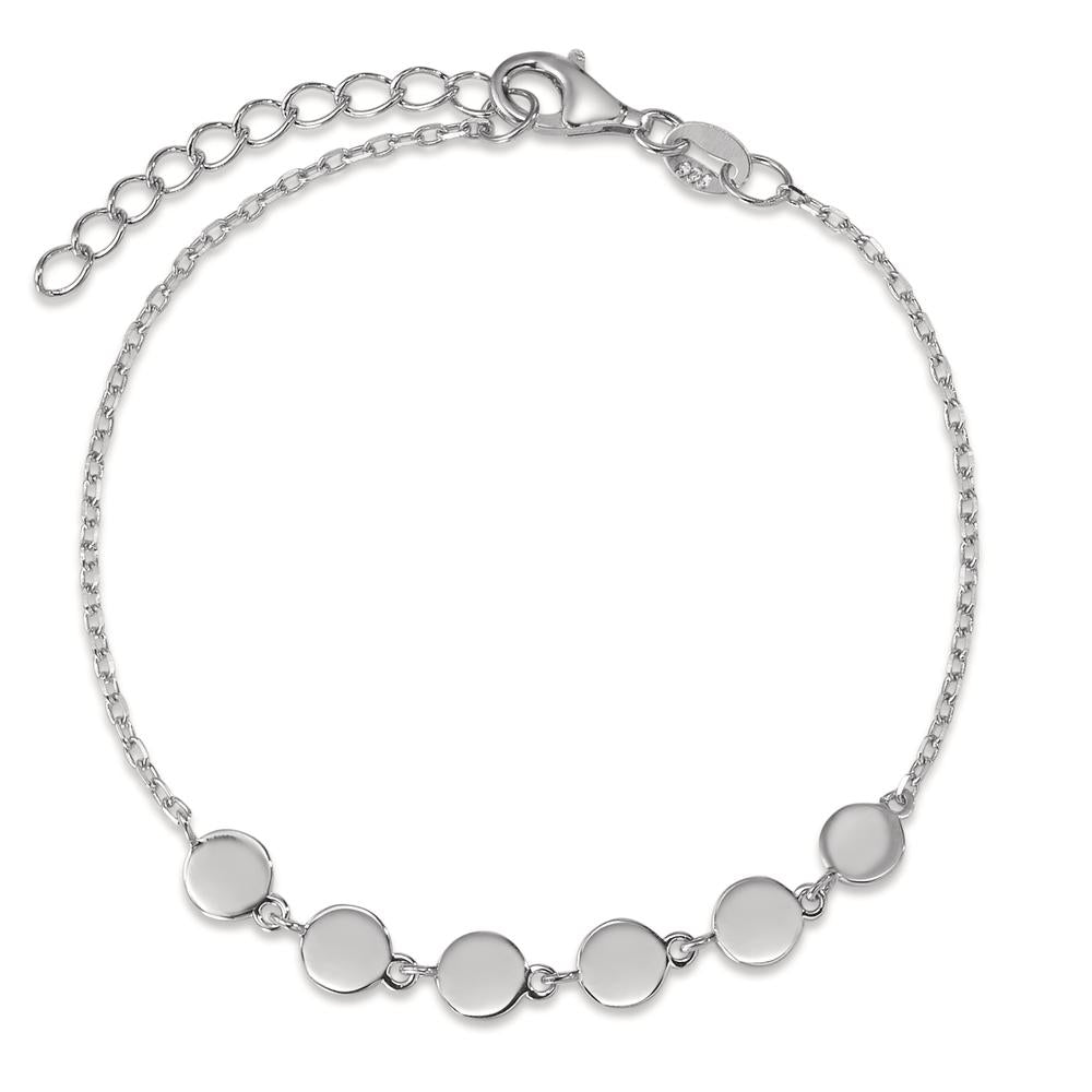 Armband Silber rhodiniert 16-19 cm verstellbar