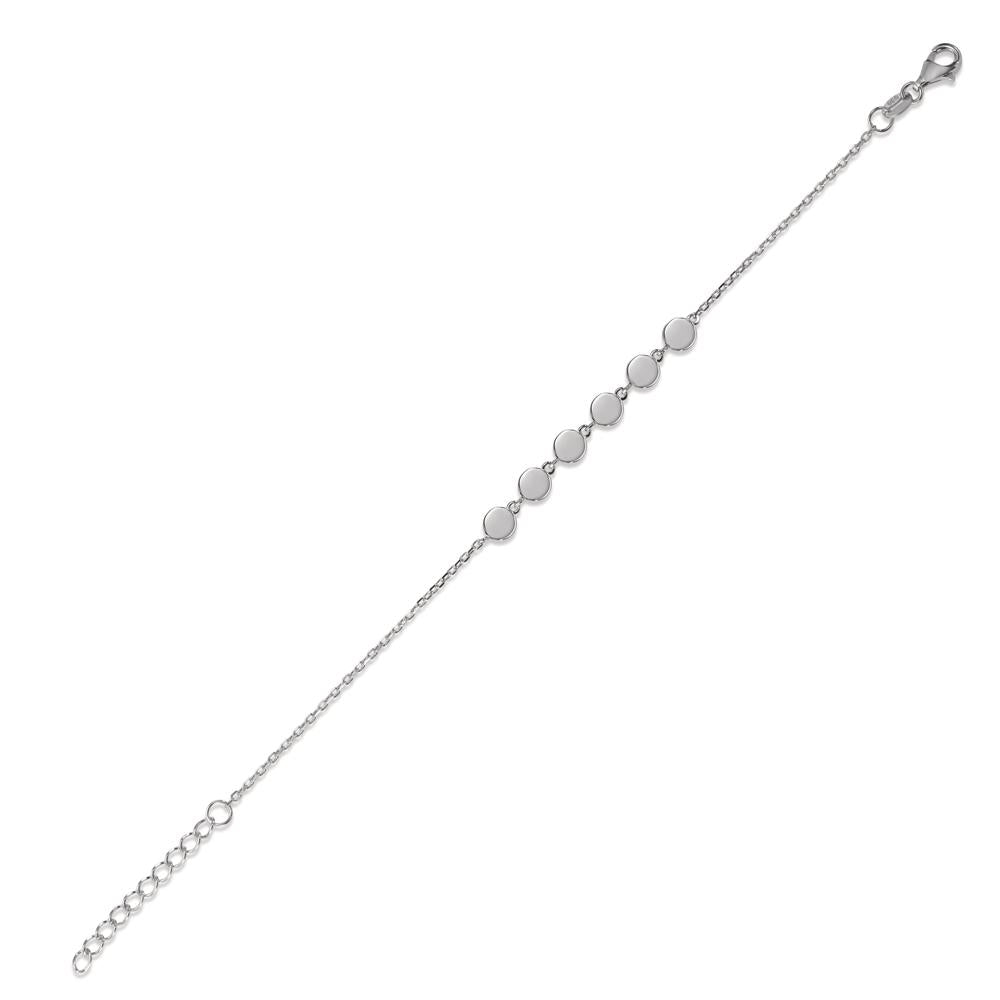 Armband Silber rhodiniert 16-19 cm verstellbar