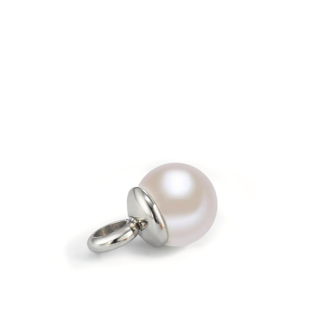 Ciondolo Acciaio inossidabile Perla di conchiglia Ø7 mm