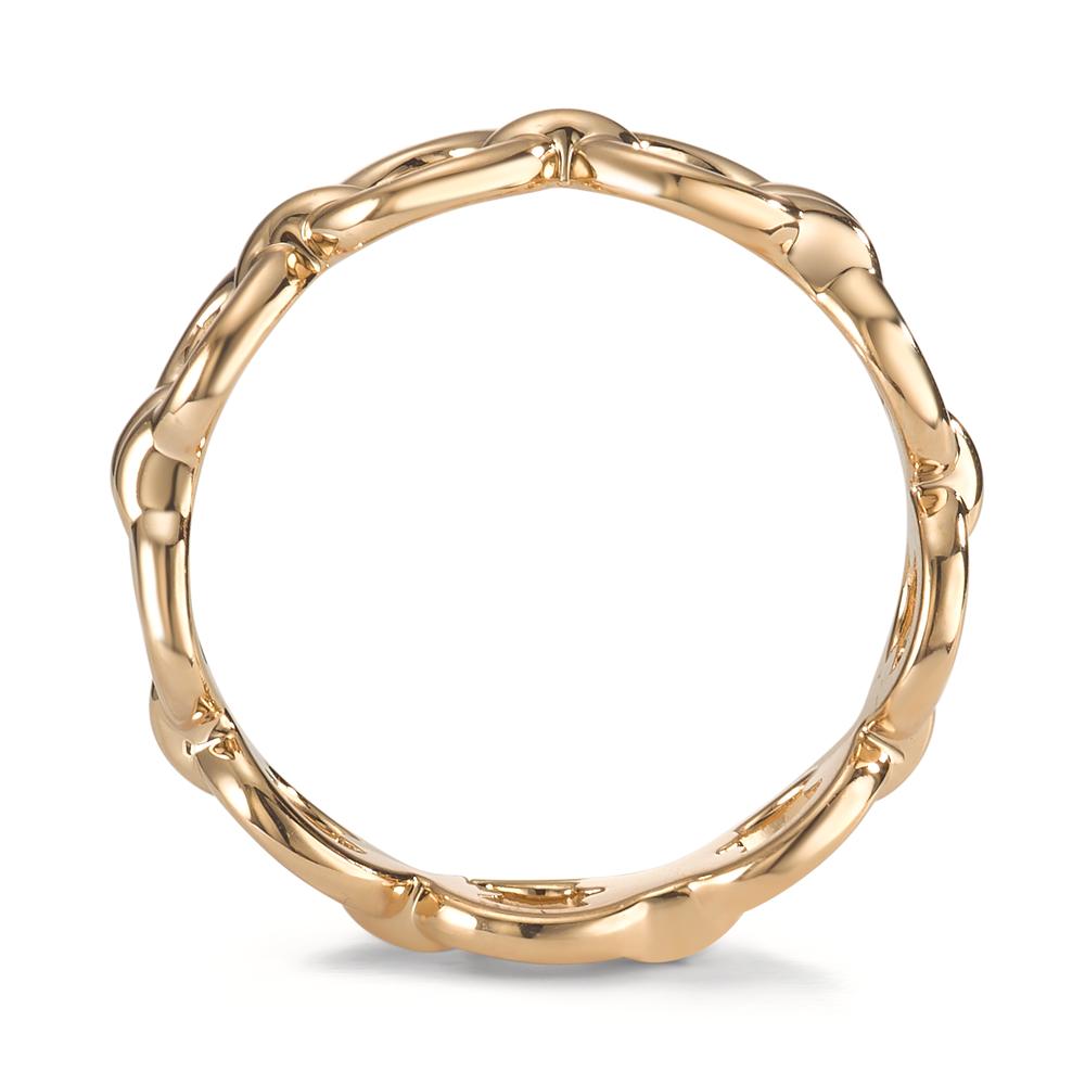 Fingerring Bronze gelb vergoldet