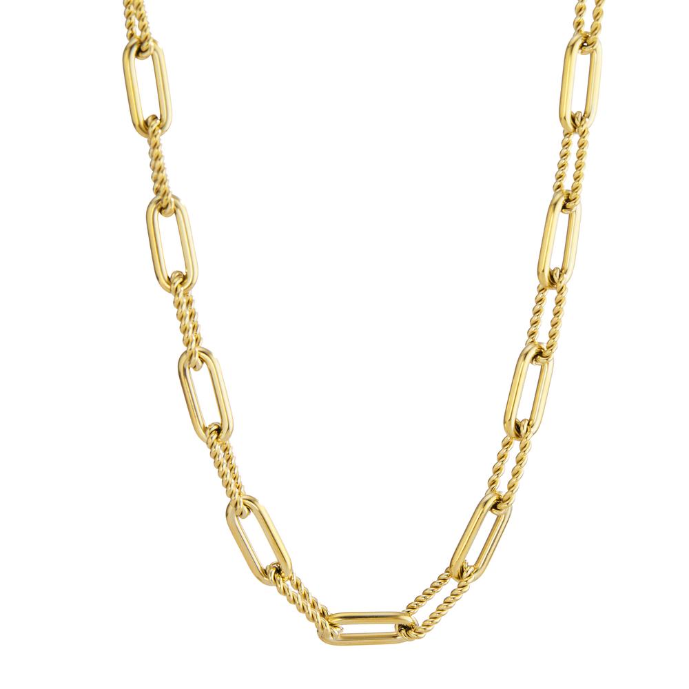 Collier Acier inoxydable jaune PVD 45-46 cm