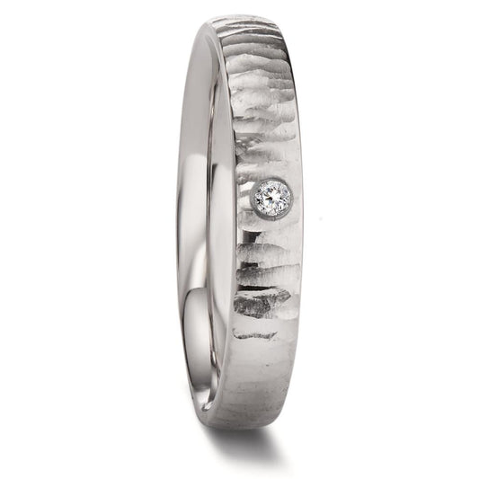 Partnerring Titan Diamant 0.03 ct, w-si