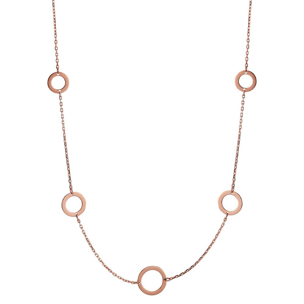 Collier 585/14 K Rotgold verstellbar