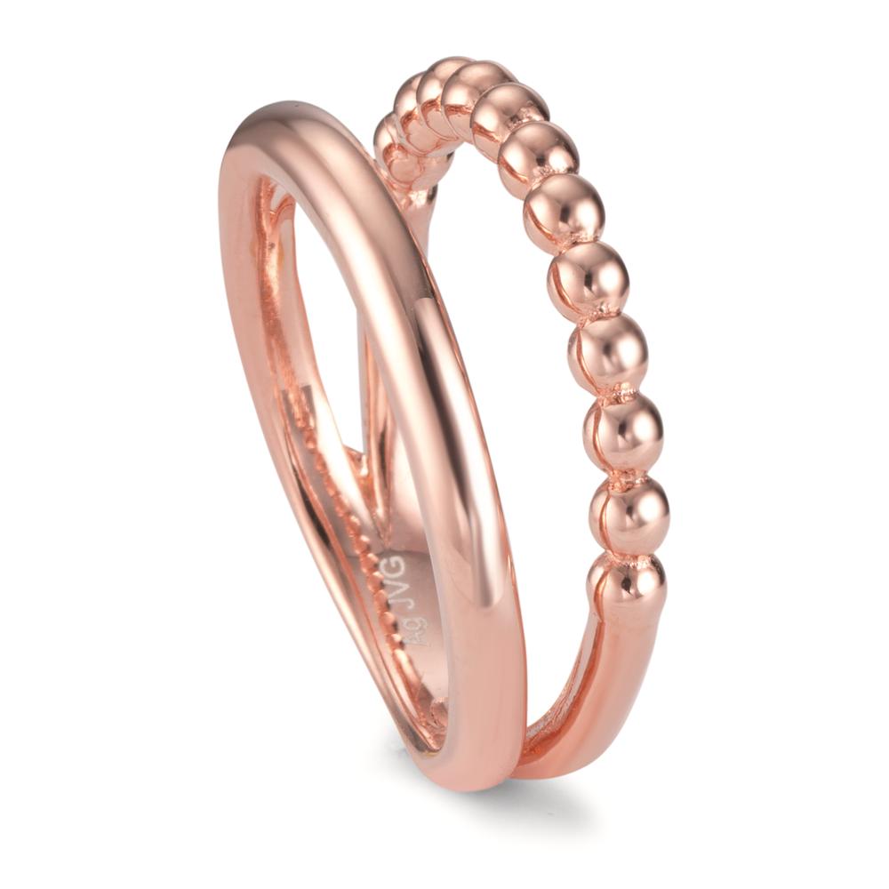 Fingerring Silber rosé vergoldet