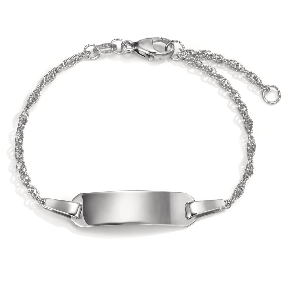 Engravable bracelet 9k White Gold 12-14 cm