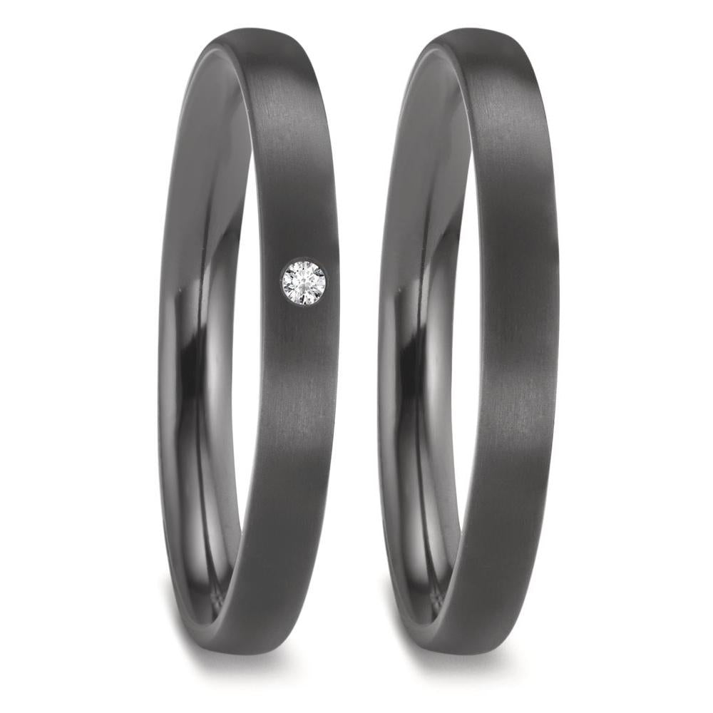 Wedding Ring Zirconium