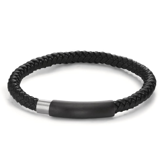 Pulsera Acero inoxidable Negro Recubierto de IP 19.5 cm Ø6.5 mm