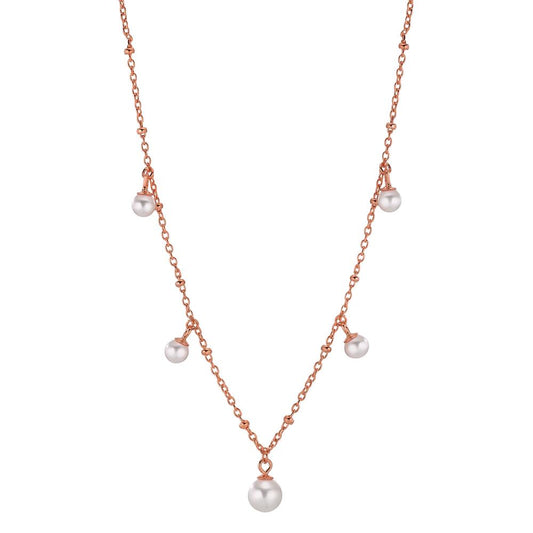 Collana Argento rosa dorato 40-45 cm