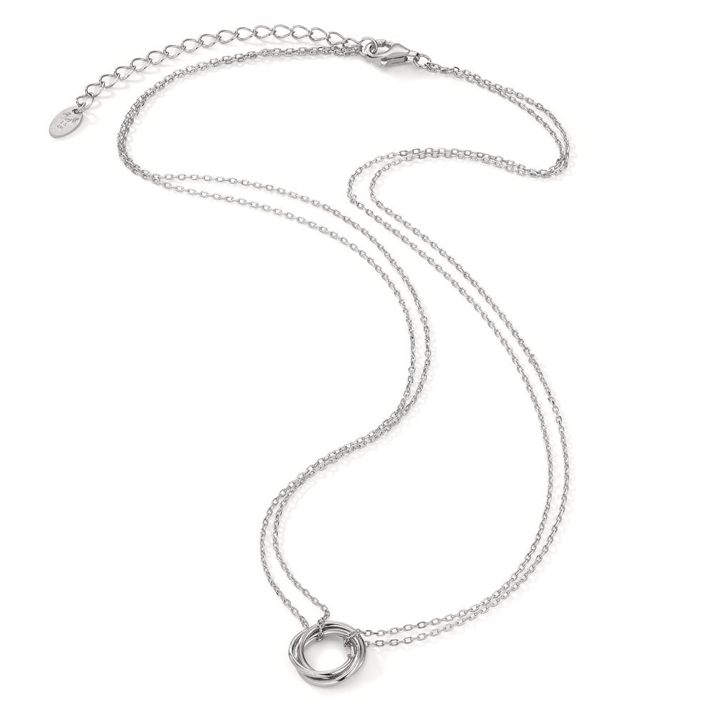 Collana Argento rodiato 40-45 cm