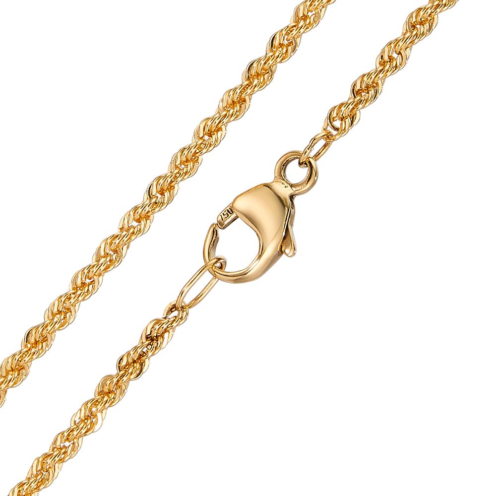 Collier 750/18 K Gelbgold