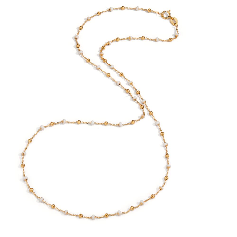 Collier Or jaune 18K Émaillé 42 cm