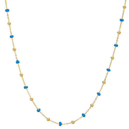 Collier Or jaune 18K Émaillé 42 cm