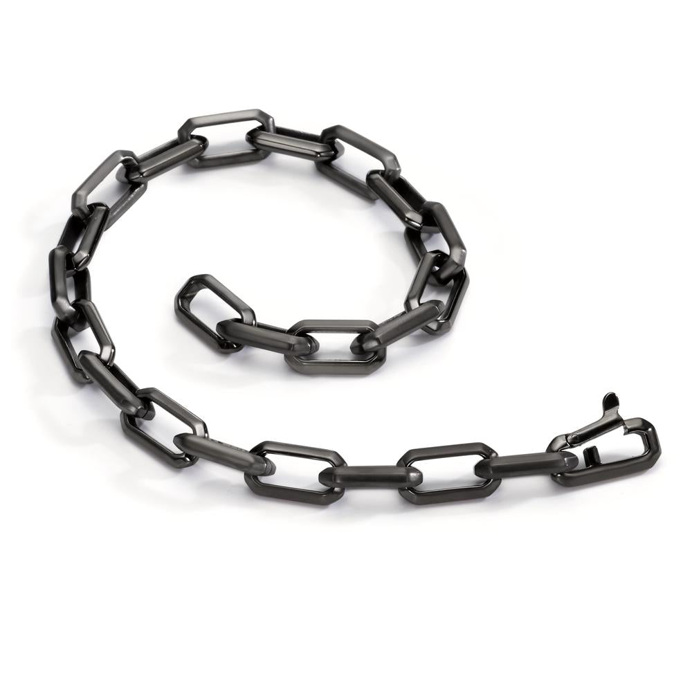 Bracelet Acier inoxydable noir PVD 21 cm