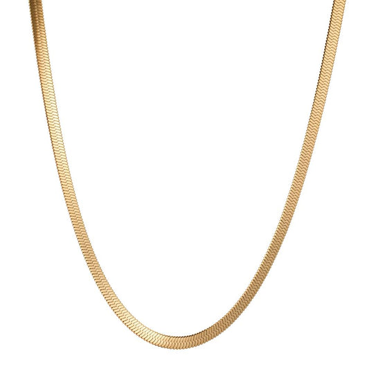 Collier Acier inoxydable jaune PVD 40-45 cm