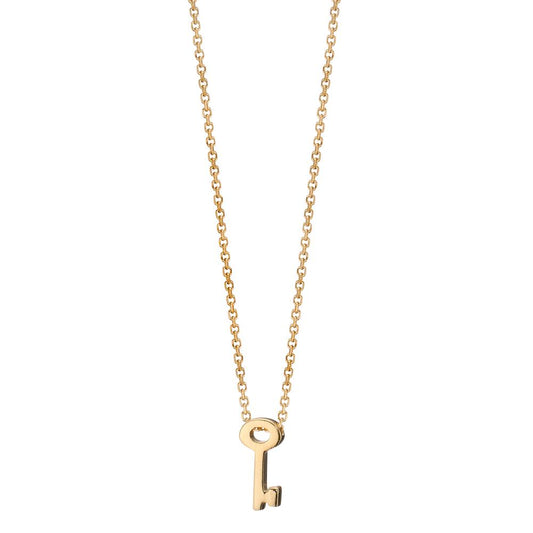 Collier Or jaune 14K Clé 39-42 cm