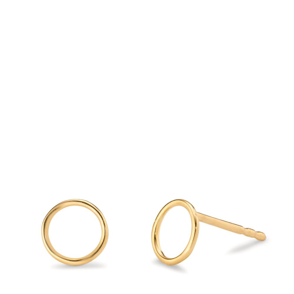 Stud earrings 14k Yellow Gold Ø6.5 mm