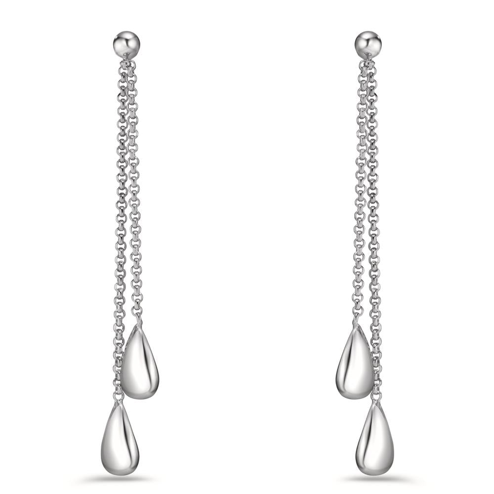 Drop Earrings Silver Rhodium plated